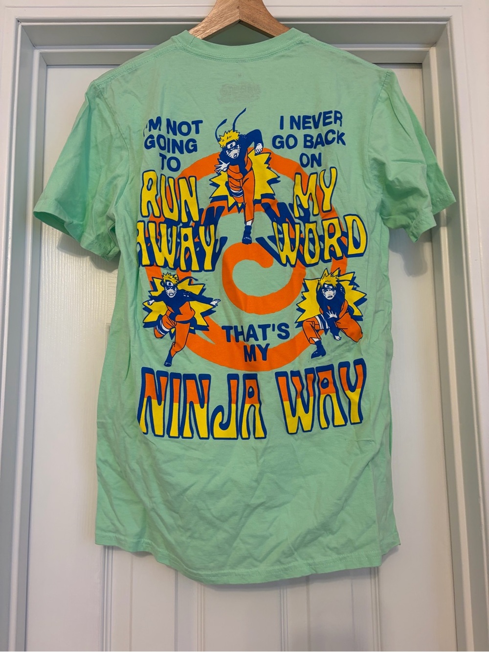 Ripple Junction Naruto Uzumaki Green Graphic Tee - Picture 2 of 5